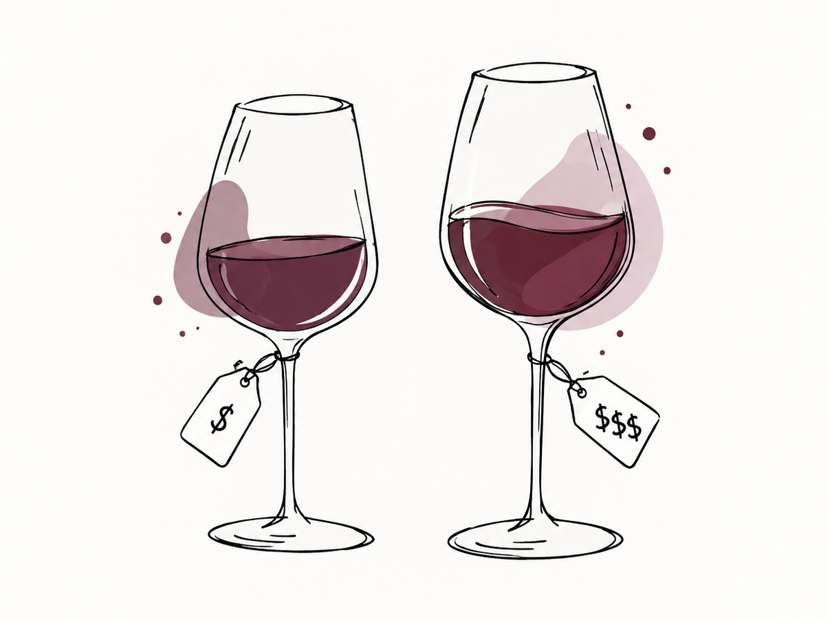 ¿Un vino más caro realmente sabe mejor?